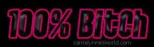 100% bitch